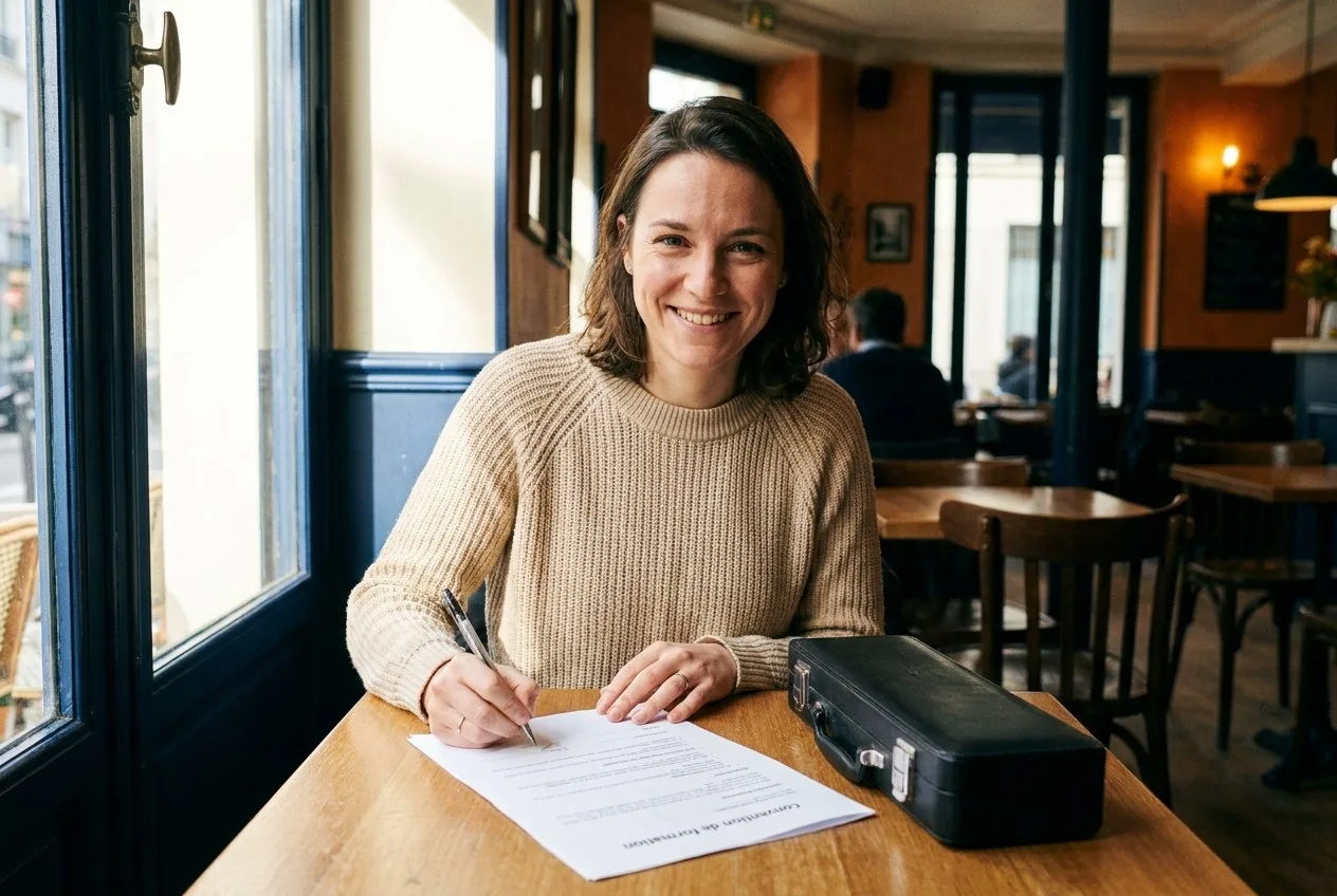 Léa, un moment de doute